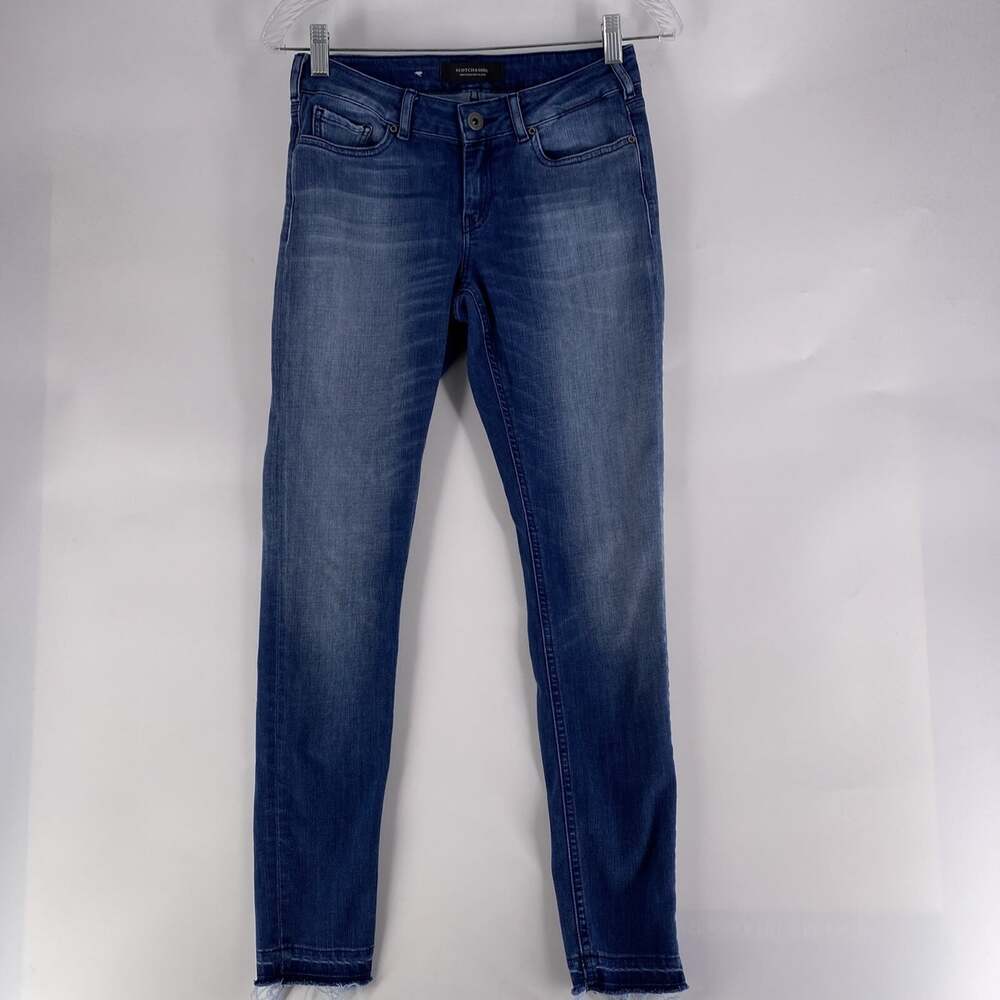 Scotch & Soda Women’s Size 26x32 Blue Mid-Rise Skinny Stretch Denim Jeans